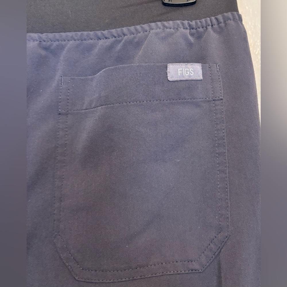 FIGS - Yola High Waisted Skinny Scrub Pants in Charcoal Sz S Petite - Picture 3 of 8
